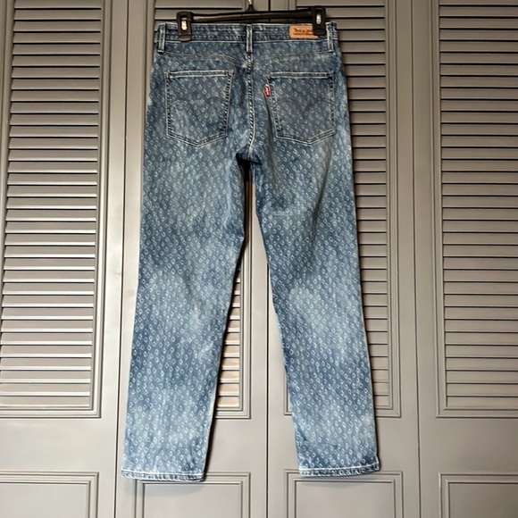 Levi’s : Mid Rise Skinny Patterned Jeans - 6 - Picture 4 of 11
